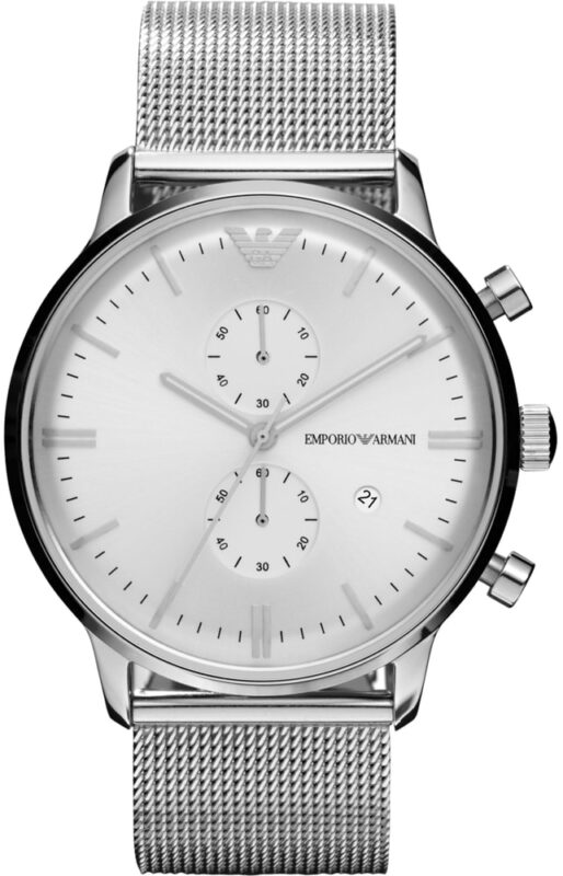 Női karóra Emporio Armani Classic AR0390 - A számlap színe: ezüst