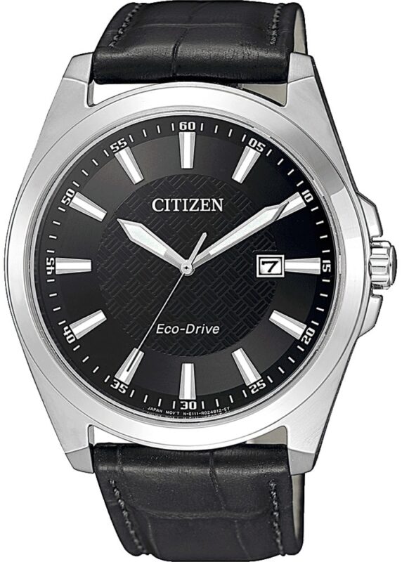 Női karóra Citizen Leather BM7108-14E - A számlap színe: fekete