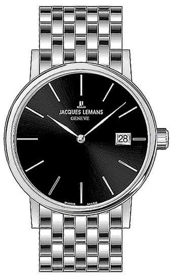 Női karóra Jacques Lemans La Passion Geneve G-113F – A számlap színe: fekete