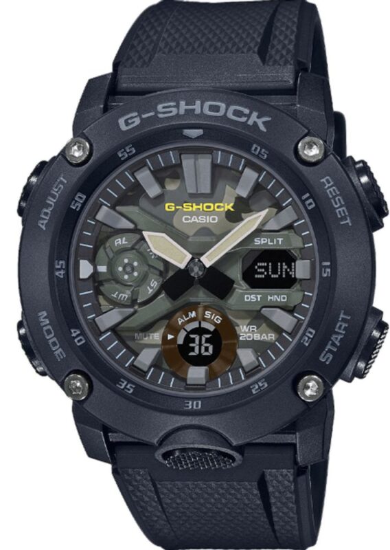 Női karóra Casio G-Shock Carbon Core Guard GA-2000SU-1AER - Típus: divatos