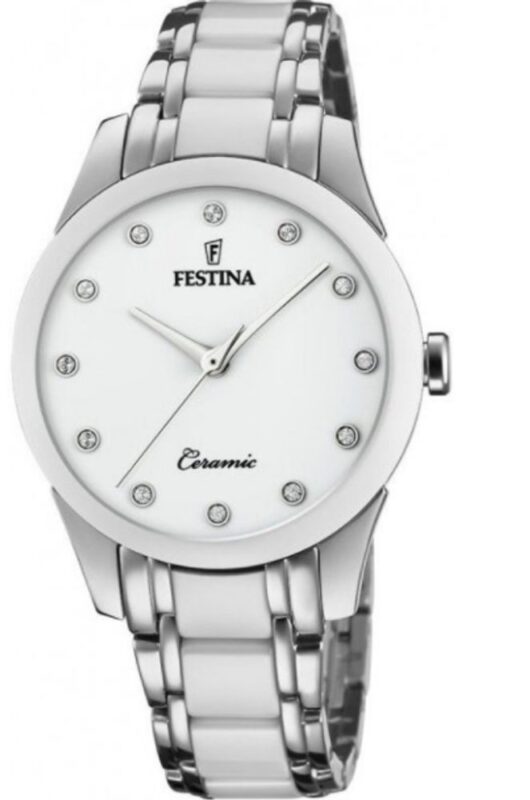 Női karóra Festina Ceramic 20499/1 - A számlap színe: fehér