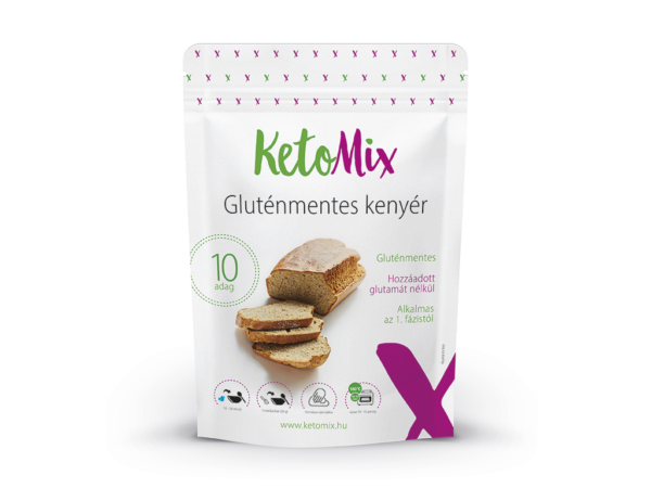 Gluténmentes protein kenyér 300 g (10 adag) - Proteindús ételek KETOMIX