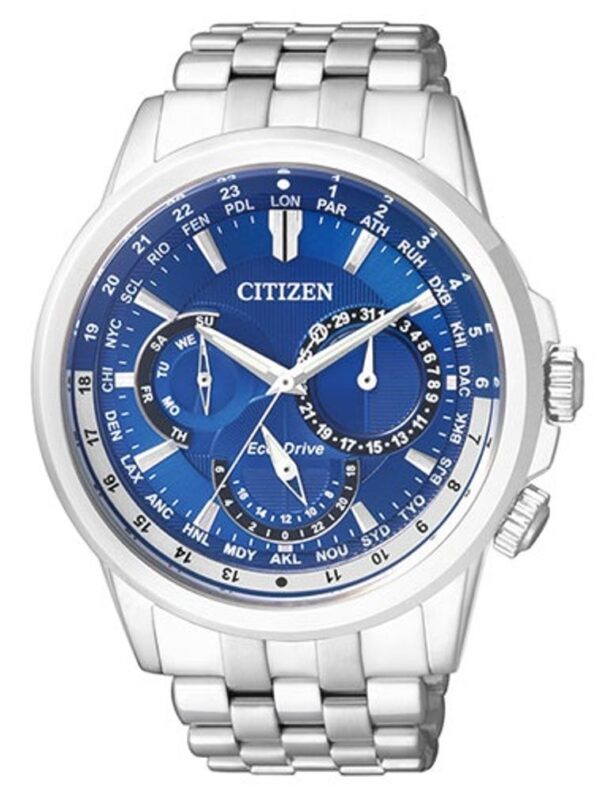 Női karóra Citizen Eco-Drive Calendrier BU2021-69L – A számlap színe: kék