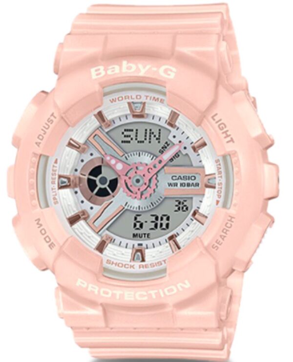 Női karóra Casio Baby-G BA-110RG-4ADR - Vízállóság: 100m