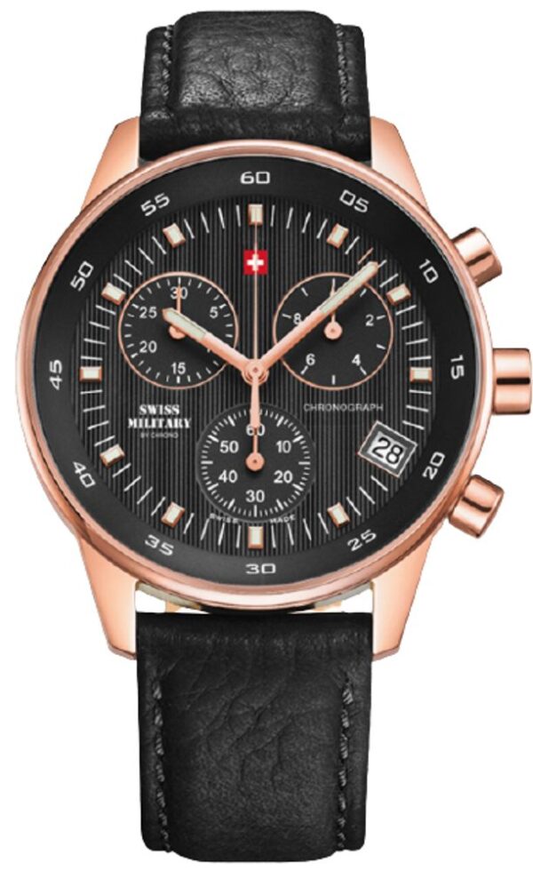 Női karóra Swiss Military by Chrono SM30052.06 - A számlap színe: fekete