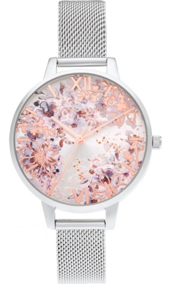 Női karóra Olivia Burton Abstract Florals OB16VM46 - A számlap színe: többszínű