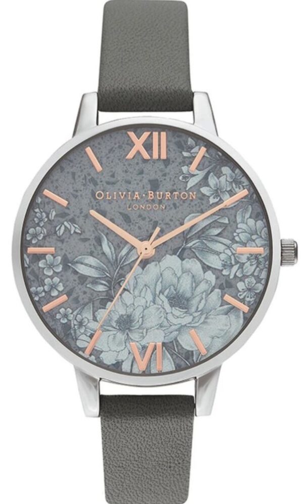 Női karóra Olivia Burton Terrazzo Florals OB16TZ05 – A számlap színe: szürke