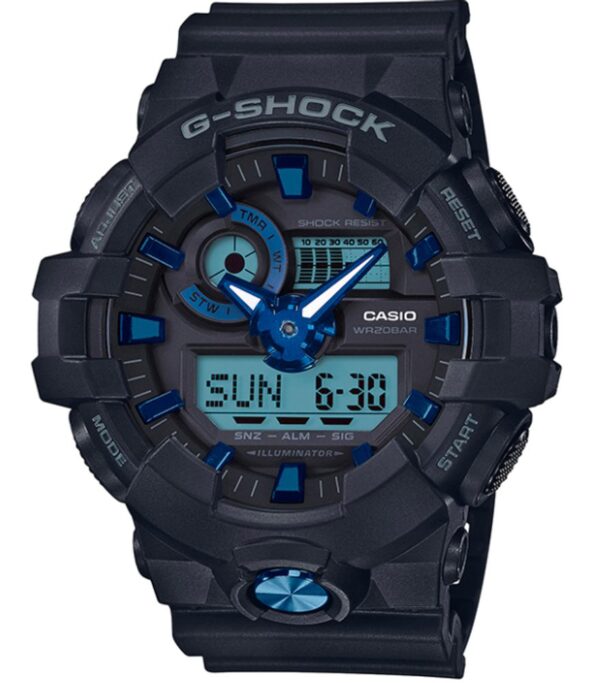 Női karóra Casio G-Shock GA-710B-1A2DR – Típus: sportos