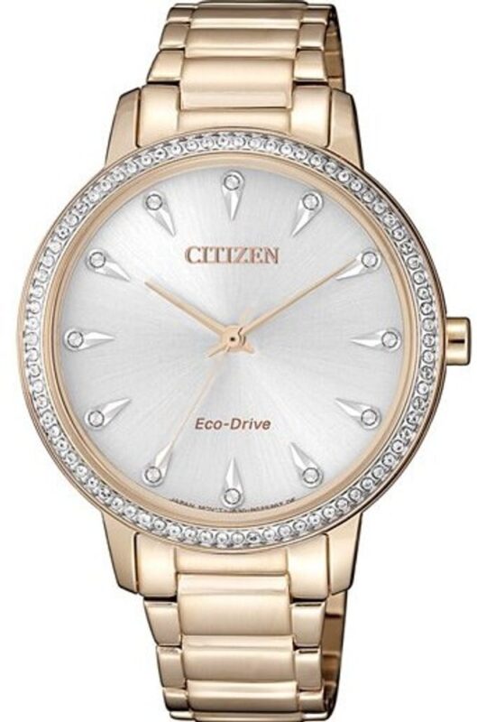 Női karóra Citizen Silhouette Crystal FE7043-55A - A számlap színe: ezüst