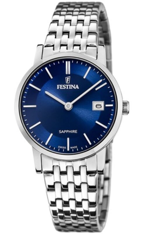 Női karóra Festina Swiss Made 20019/2 - A számlap színe: kék