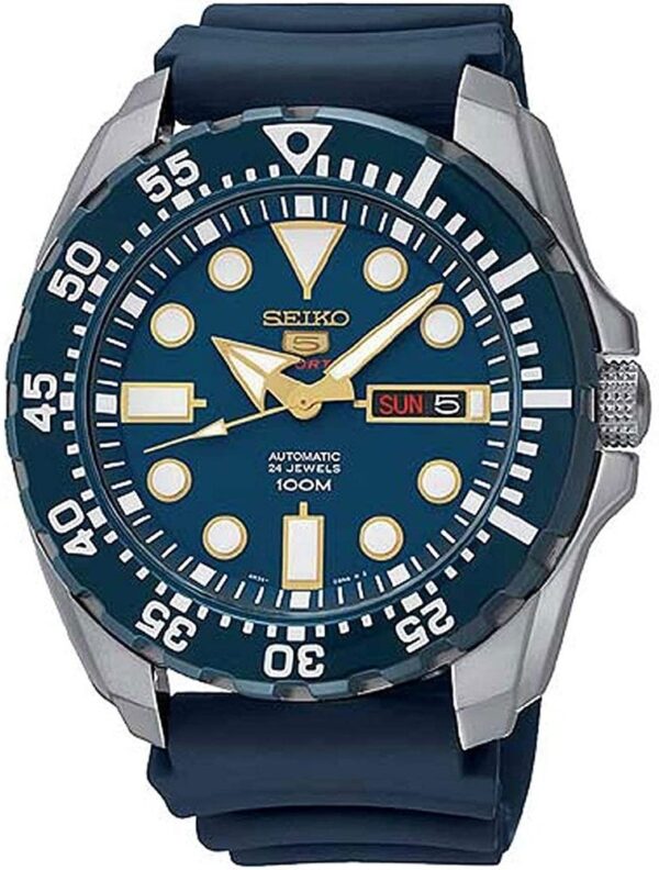 Női karóra Seiko 5 SRP605K2 - A számlap színe: kék