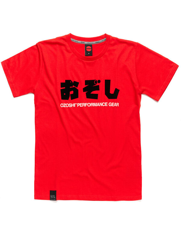 Piros férfi póló Ozoshi✅ – Ozoshi