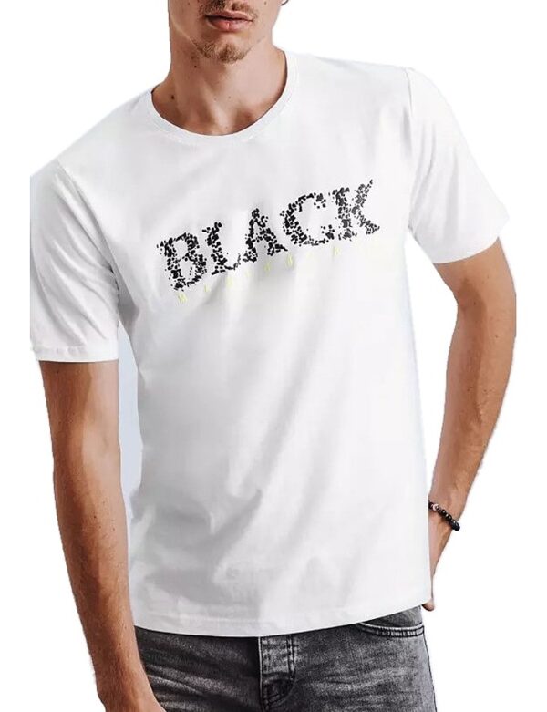 Fehér póló fekete felirattal✅ – Basic