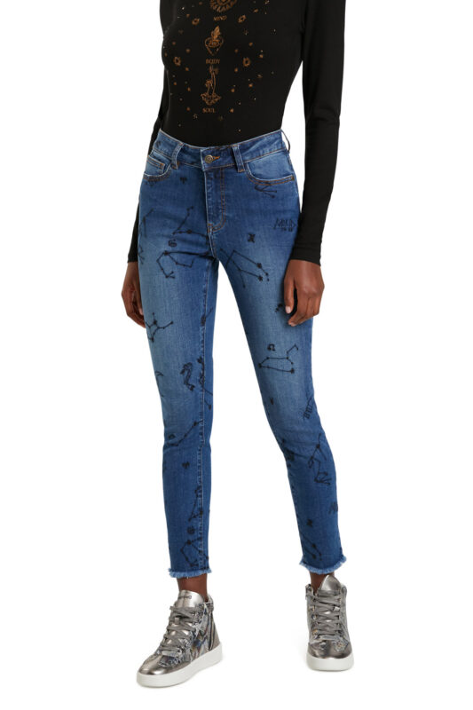 Desigual kék skinny fit farmer Austral - 46 - Desigual✅