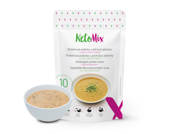 Zöldségízű protein leves (10 adag) - Proteindús ételek KETOMIX