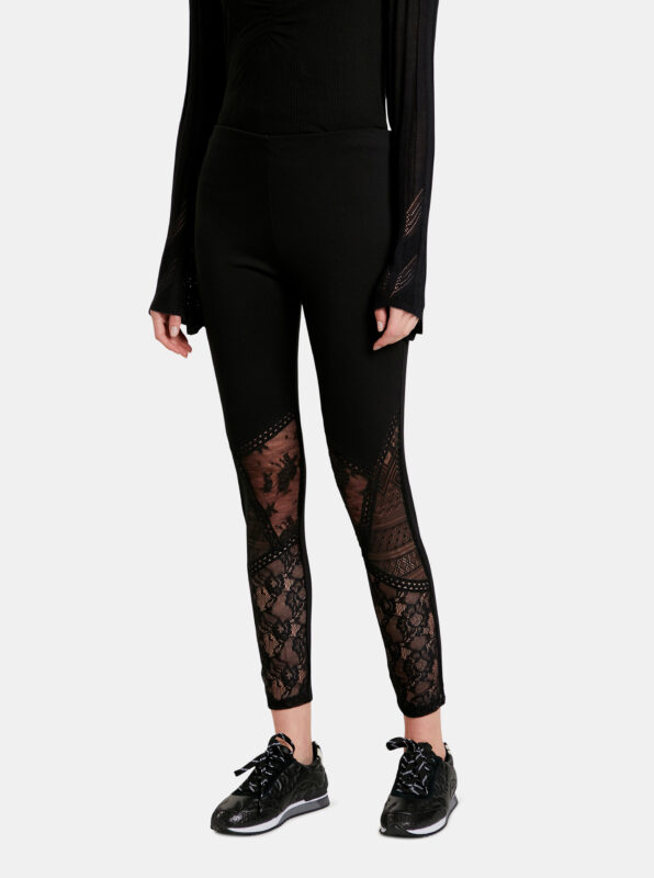 Desigual fekete leggings Varsovia - S - Desigual✅