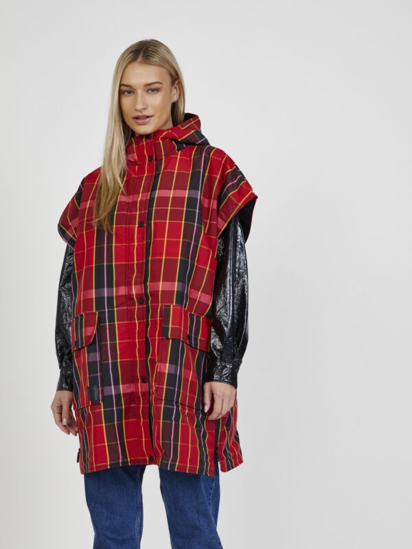 Desigual Nôi mellények  piros   Scottish - Desigual✅