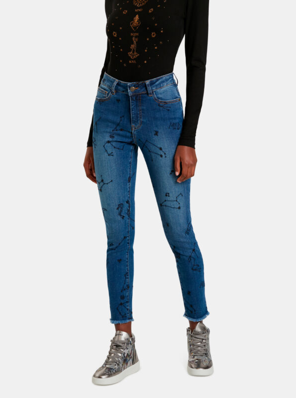 Desigual kék skinny fit farmer Austral - XS - Desigual✅