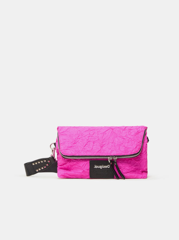 Desigual rózsaszín  crossbody kézitáska Crush Venecia - Desigual✅