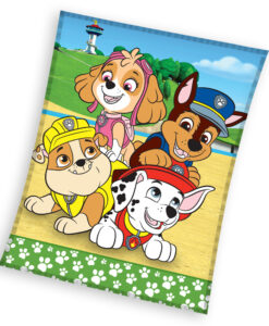 PAW PATROL fleece gyermek pléd 150x200cm