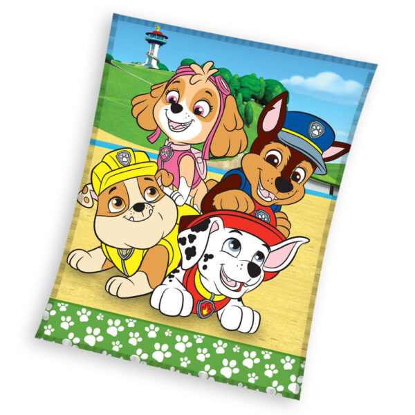 PAW PATROL fleece gyermek pléd 150x200cm