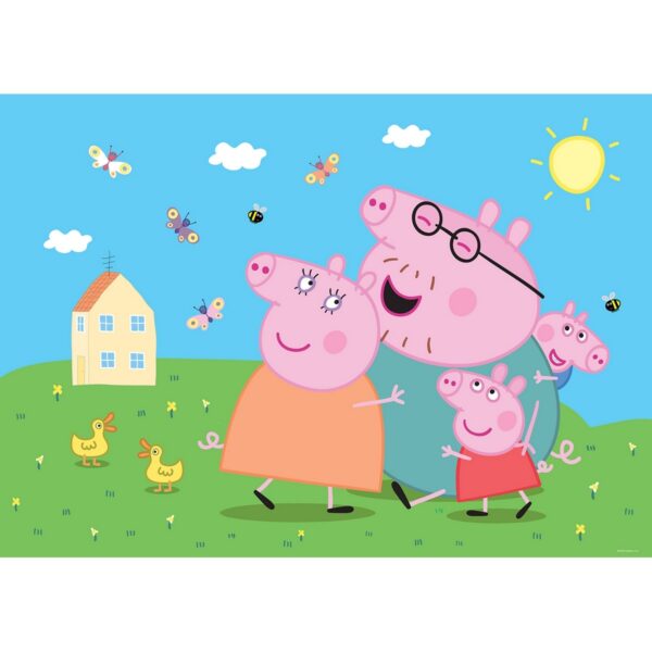 Peppa Pig gyermek fotótapéta 252 x 182 cm