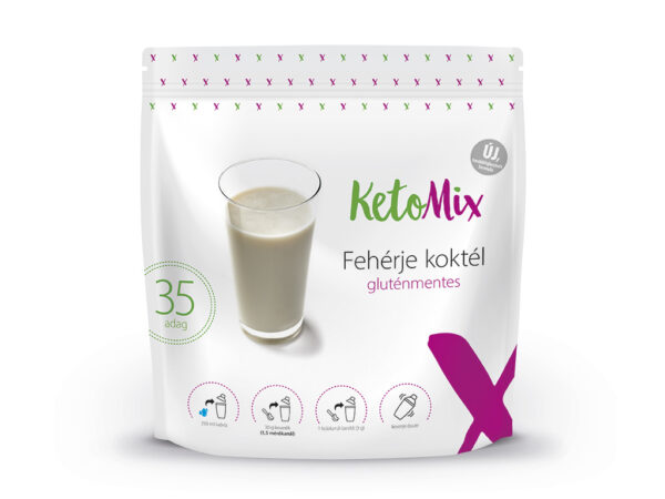 Új generációs KetoMix protein koktél 1050 g (35 adag) - Proteindús ételek KETOMIX