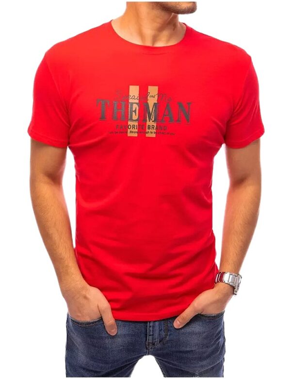 piros póló "a férfi"✅ -