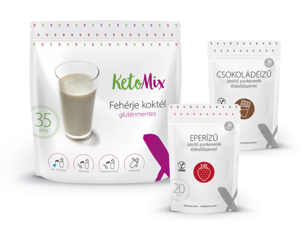 KetoMix fehérje koktél 1050 g (35 adag) - Proteindús ételek KETOMIX